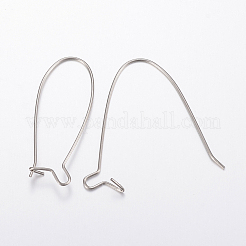 Pendientes de aro de acero inoxidable 304 resistentes al deslustre&nbsp;X-STAS-H434-46P