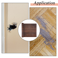 Selbstklebende Wanddekoration aus PVC&nbsp;DIY-WH0651-05A