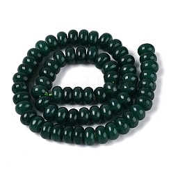 Chapelets de perles de jade blanche naturelle&nbsp;G-Q613-01F-06