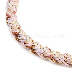 4 mm geflochtene Nylonschnurarmbänder&nbsp;FIND-A057-01G-17