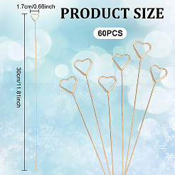 Eisenblumenpicks floral&nbsp;OFST-WH0002-36G
