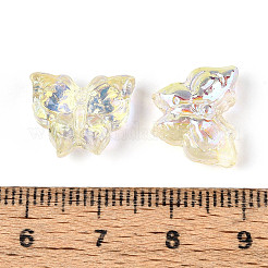 Chapelets de perles en verre transparent électrolytique&nbsp;EGLA-T029-06E