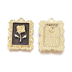 Aluminium Anhänger & Charms&nbsp;LS-ENAM-R053-002B