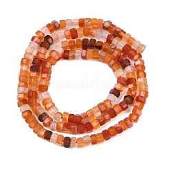 Natürliche Achat Perlen Stränge&nbsp;G-G345-C33-2x4mm