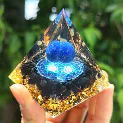 Generatori di energia in resina piramidale di orgonite&nbsp;PW-WG394F9-01