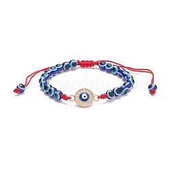 Kristall-Strass-Gliederarmband&nbsp;BJEW-JB08492