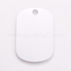 Anhänger aus Aluminium&nbsp;ALUM-WH0007-04B