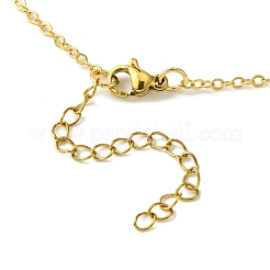 Poisson sirène en résine époxy avec collier pendentif en zircone cubique&nbsp;NJEW-TA00109