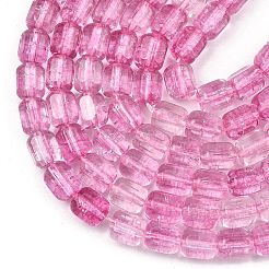 Chapelets de perles en verre transparente  &nbsp;GL-A001-01A-04