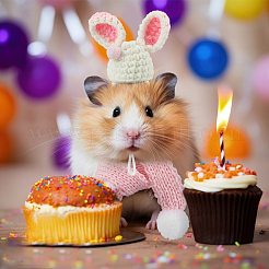 Hamster-Kostümzubehör&nbsp;AJEW-FG0003-55