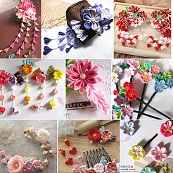 DIY Haarschmuck Kits&nbsp;DIY-WH0013-03