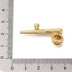 Cremagliera placcatura micro ottone spianare pendenti zirconi&nbsp;ZIRC-F142-32A-G