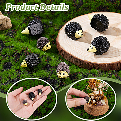 30 Stück Miniatur-Ornamente aus Harz in 3 Stilen&nbsp;DJEW-GA0001-67