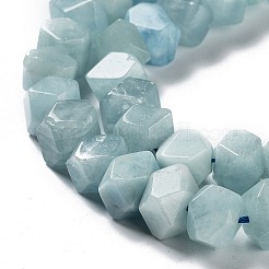 Natürliche Aquamarin Perlen Stränge&nbsp;G-D091-A19