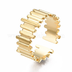 Bague épaisse en acier inoxydable 304 pour femme&nbsp;RJEW-T023-98G