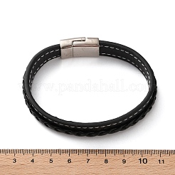 Kunstleder Kabel Armbänder&nbsp;LS-BJEW-N0011-029B