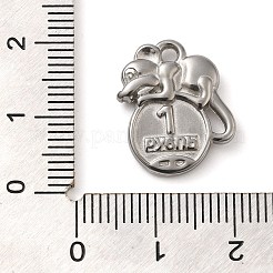 Anhänger aus Edelstahl 304&nbsp;STAS-M070-08P