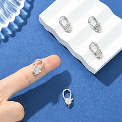 Sujetadores Shegrace con micro circonitas cúbicas transparentes y cierre de mosquetón.&nbsp;XGRQ5F098-796P