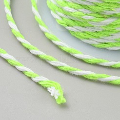 Cordon torsadé en coton bicolore de 10 m&nbsp;OCOR-TAC0023-13L