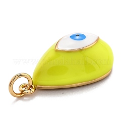 Ciondoli smaltato in ottone&nbsp;KK-O140-01G