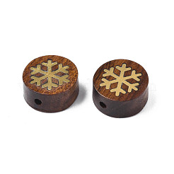 Perline di legno naturale non tinte&nbsp;WOOD-N013-021