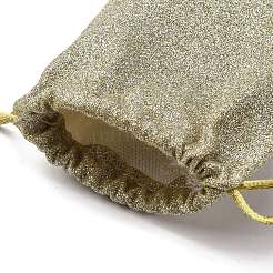 Pochettes d'emballage en coton pailleté&nbsp;ABAG-Q001-02B