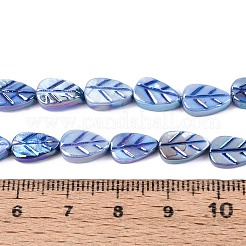 Collares de cuentas talladas en conchas de agua dulce naturales&nbsp;SHEL-N038-25A