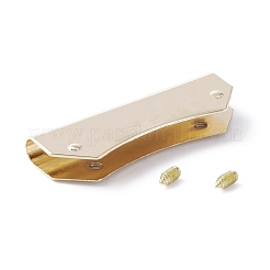 Legierung dekorative tasche rand handware&nbsp;FIND-WH0112-33LG