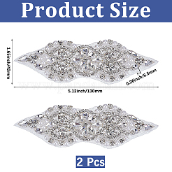 2 Stück Strass-Applikationen&nbsp;DIY-CY0002-63