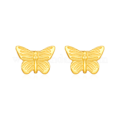 Elegantes pendientes de mariposa de acero inoxidable 304 para uso diario de mujer.&nbsp;AO7472-2