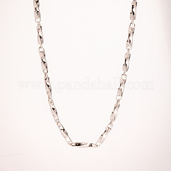 Collier à maillons torsadés en acier inoxydable 304 pour femme&nbsp;VF6522-2