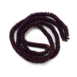 Brins de perles d'hématite non magnétiques synthétiques galvanisées&nbsp;G-H020-M01-20