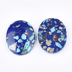Montierte synthetische imperiale Jaspis und natürliche Lapislazuli-Anhänger&nbsp;G-S329-063