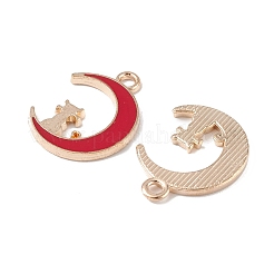 Pendentifs d'émail en alliage&nbsp;ENAM-F145-01G