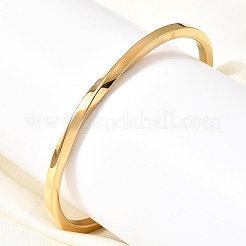 Braccialetti a polsino in acciaio inossidabile 304 per donna&nbsp;BJEW-H644-04G