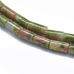 Natur Unakit Perlen Stränge&nbsp;G-F631-B01