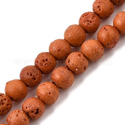 Fili di perline sintetiche di roccia lavica tinte&nbsp;GG-CBAAE19-06A-01