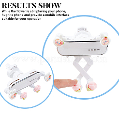 Supporto per telefono da auto in plastica ABS&nbsp;AJEW-WH0314-997B