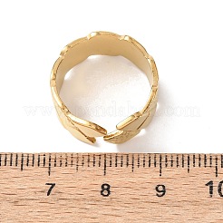 Anelli polsini aperti in acciaio inossidabile 304 per donna&nbsp;RJEW-K309-27G
