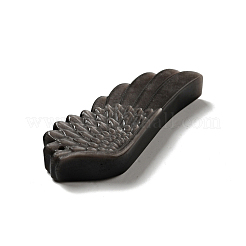 Große Anhänger aus Obsidian mit natürlichem Silberglanz&nbsp;G-D471-05B