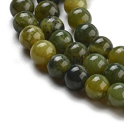 Hebras de perlas naturales de jade de canada&nbsp;G-NH0029-02B