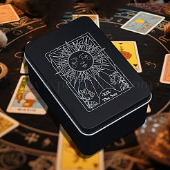 Tarotkarten-Sammelboxen aus Eisen&nbsp;CON-WH20021-002A