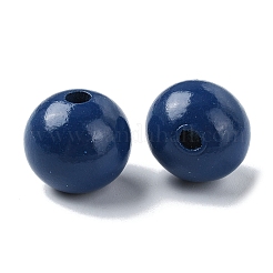 Perles européennes à grand trou en bois&nbsp;WOOD-D027-01E