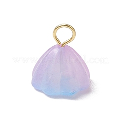 Pendentifs lotus en acrylique&nbsp;PALLOY-JF02712-07