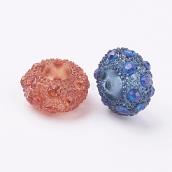 Rhinestone Harz europäischen Perlen&nbsp;OPDL-J002-M