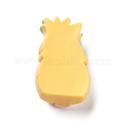 Cabujones decodificados de comida de imitación de resina opaca&nbsp;LS-CRES-M016-02E