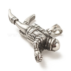 Pendentifs en acier inoxydable 304&nbsp;LS-STAS-G259-01AS