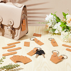Kit de fabrication de porte-clés vierge bricolage&nbsp;DIY-OC0010-99