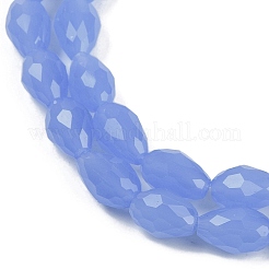 Chapelets de perles en verre d'imitation jade électrolytique&nbsp;EGLA-N013-J4mm-D06
