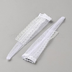 Stoffpuppe Spitze Netz lange Socken&nbsp;DIY-WH0430-710D-08